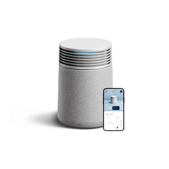 BLUEAIRBlueSignatureSmallSmartAirPurifierforBedroom,Home&Office,HEPASilentAirCleanerforPets,Allergies,Dust&Smoke,Cleans1,190SqFtPerHour,QuietHEPAAirPurifier,AppControl
