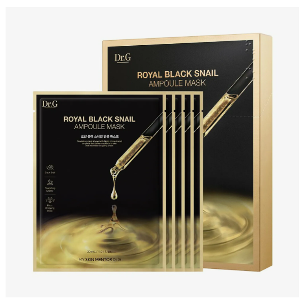 Dr.G_Royal Black Snail Ampoule Mask Sheet 30g_5P