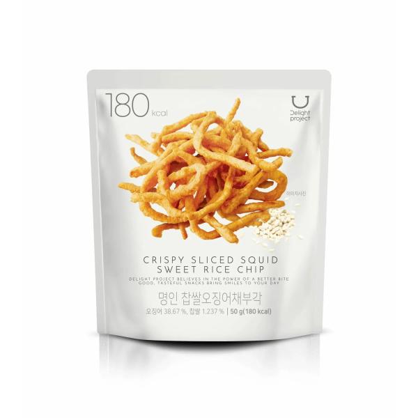 Delight project Crispy Sliced Squid Sweet Rice Chip