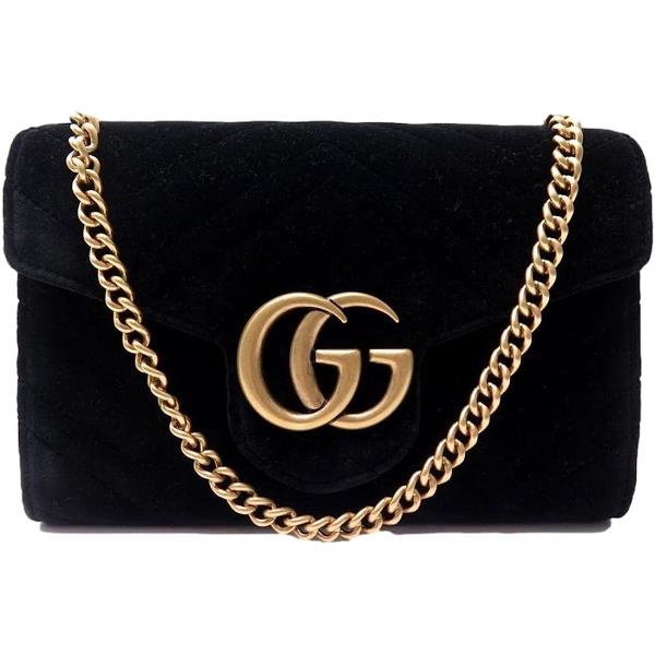 Gucci Emily Guccissima Leather Hobo Handbag 322226 Black Bag