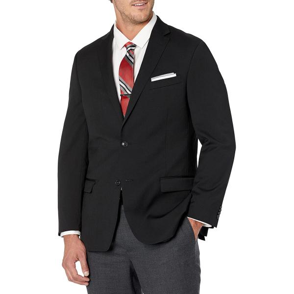Tommy Hilfiger Men's Jacket Modern Fit Suit Separates with Stretch-Custom Jacket & Pant Size Selection