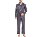 DAVID ARCHY Men's Pajamas Set Long Tops and Bottoms Sleepwear Loungewear Pjs