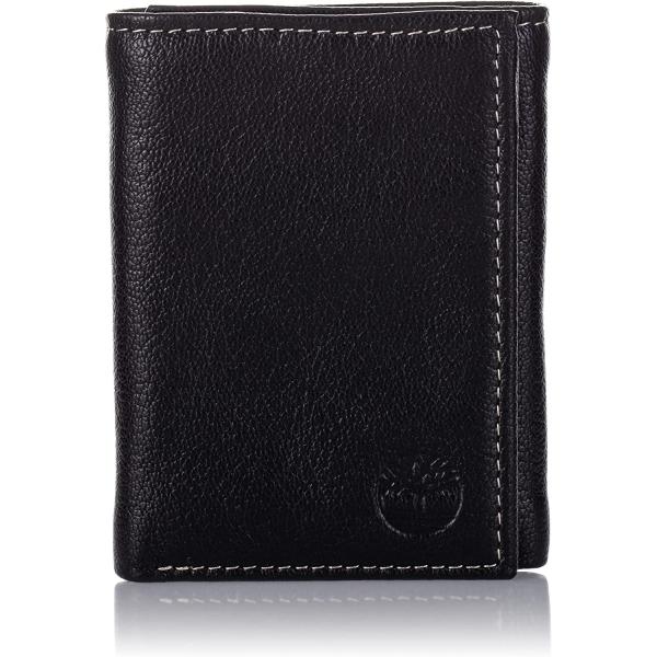 Timberland Men's Genuine Leather RFID Blocking Trifold Wallet