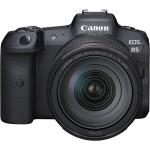 Canon EOS R5 Full-Frame Mirrorless Camera w/ RF24-105mm F4 L is USM Lens Kit - 8K Video, 45 Megapixel Full-Frame CMOS Sensor, DIGIC X Image Processor, Up to 12 fps Mechanical Shutter (Body + Lens)