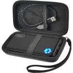 Case Compatible with INIU Portable Charger 10000mAh Power Bank, Hard Travel Carrying Storage Bag Organizer with Detachable Strap Fit for USB C and Accessories (Box Only) - Black