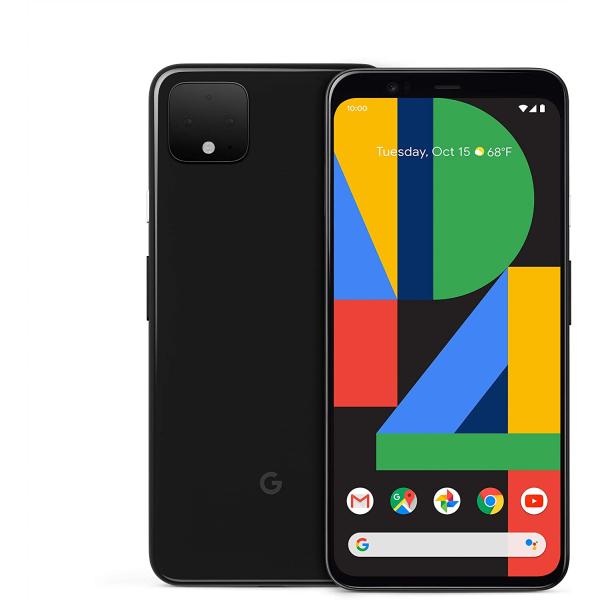 Google Pixel 4 XL - Just Black - 64GB - Unlocked (Renewed)