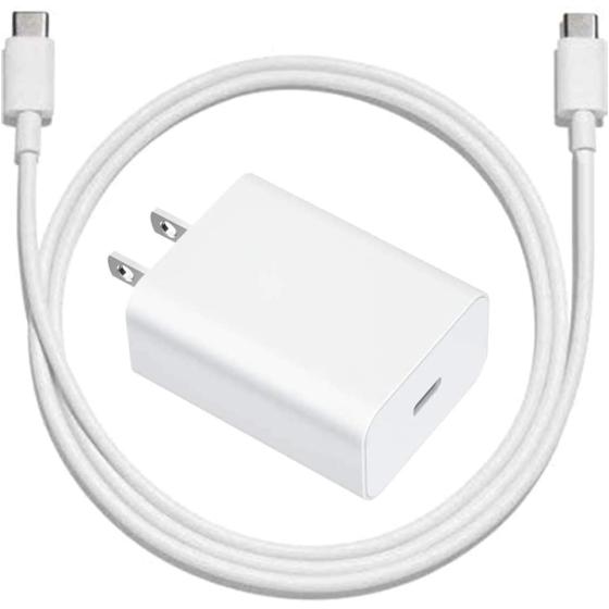 USB C Fast Wall Charger Compatible Google Pixel 6 5 4 XL 4a / 3a XL / 3 / XL / 2, 18W 3A PD Power Adapter and 3.3FT Type C to C Cable