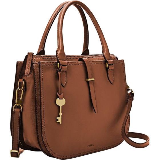 Fossil Women's Ryder Leather Satchel Purse Handbag