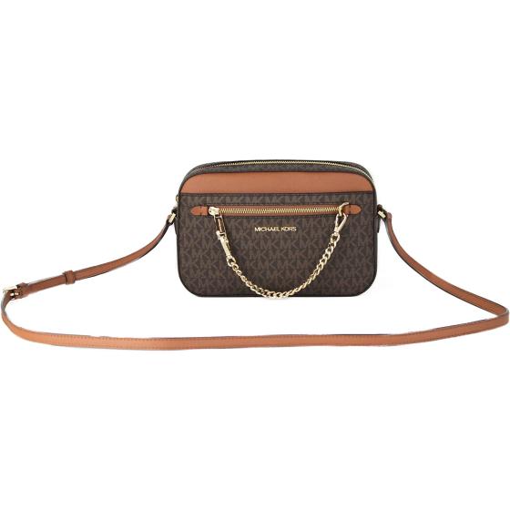 Michael Kors Women's Jet Set Item Large East West Chain Crossbody in Black, Style 35S1GTTC7L.