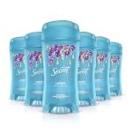 Secret Antiperspirant and Deodorant for Women, Original Clear Gel, Lavender Scent, 2.6 Oz, Pack of 6