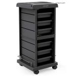 TASALON Salon Trolley Cart for Salon Station - Space Saving Salon Rolling Cart for Extra Storage - Hair Salon Beauty Storage Cart - 6-Tray Salon Cart - Multipurpose Tool Cart - Tattoo Tray - Hair Cart