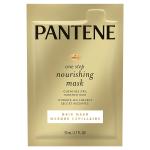 Pantene, Pro-V One Step Nourishing Hair Mask, Moisturize and Restore, 1.7 fl oz, 10 Count