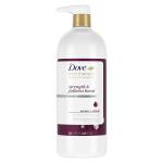 Dove Hair Therapy Conditioner Strengthening Treatment for Thin, Fine Hair Strength and Fullness Boost Sulfate Free Conditioner for 2X Visibly Fuller, Thicker Hair 33.8 oz