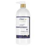 Dove Hair Therapy Shampoo Hair Care For Split Ends and Damaged Hair Rescue and Protect Therapy Sulfate Free Shampoo 33.8 oz