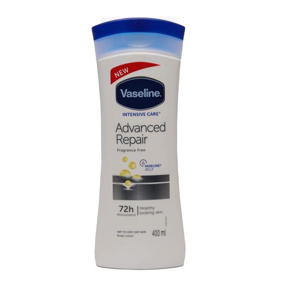 Vaseline Intensive Care Advanced Repair Fragrance Free Body Lotion 400 mL wit.
