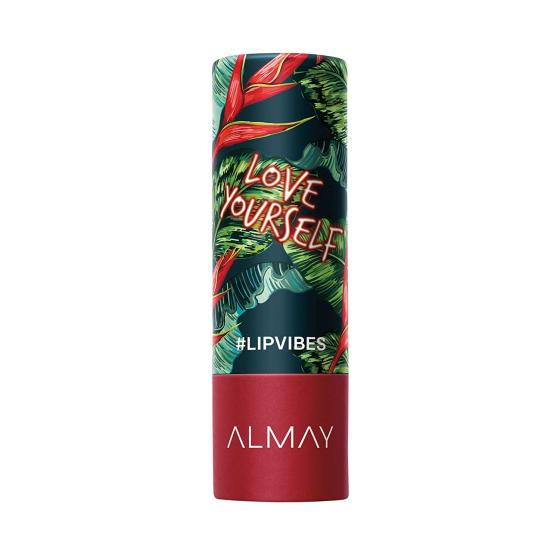 Lipstick with Vitamin E Oil & Shea Butter by Almay, Matte Cream Finish, Hypoallergenic, Love Yourself, 0.14 Oz