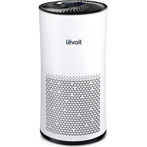 LEVOIT Air Purifier for Home Large Room, H13 True HEPA Filter for Bedroom, Auto Mode, Cleaners for Allergies and Pets, Smoke Mold Pollen Dust, LV-H133, White