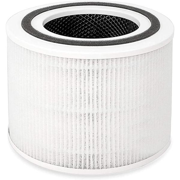 LEVOIT Core P350 Air Purifier Replacement Filter, 3-in-1 H13 True HEPA Pet Allergies, New Fine Non-Woven Fabric Pre, Odor Eliminator with ARC Formula, Core P350-RF, 1 Pack, White