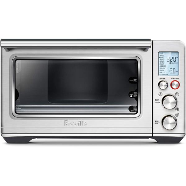 Breville Smart Oven Air Fryer Toaster Oven, Brushed Stainless Steel, BOV860BSS