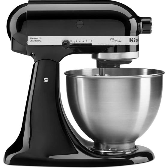 KitchenAid Classic Series Stand Mixer, 4.5 Q, Onyx Black
