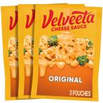 Velveeta Original Cheese Sauce (4 oz Pouches， 3 Count)