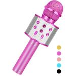 Niskite Kids Toys for 3-14 Year Old Girls Gifts,Karaoke Microphone Machine for Kids Toddler Toys Age 4-12, Christmas Birthday Valentine Gifts for 5 6 7 8 9 10 Year Old Teens Girl