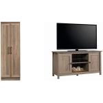 Sauder HomePlus Storage Cabinet， Salt Oak finish