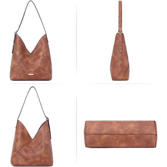 CLUCI Purses for Women Tote Handbags Vegan Leather Hobo Bags Fashion Large Ladies Shoulder Bag