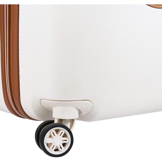DELSEY Paris Chatelet Air Hardside Luggage， Spinner Wheels， Champagne White， Carry-on 21 Inch