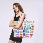 Waterproof Beach Tote Pool Bags for Women Ladies Extra Large Gym Tote Carry On Bag With Wet Compartment for Weekender Travel