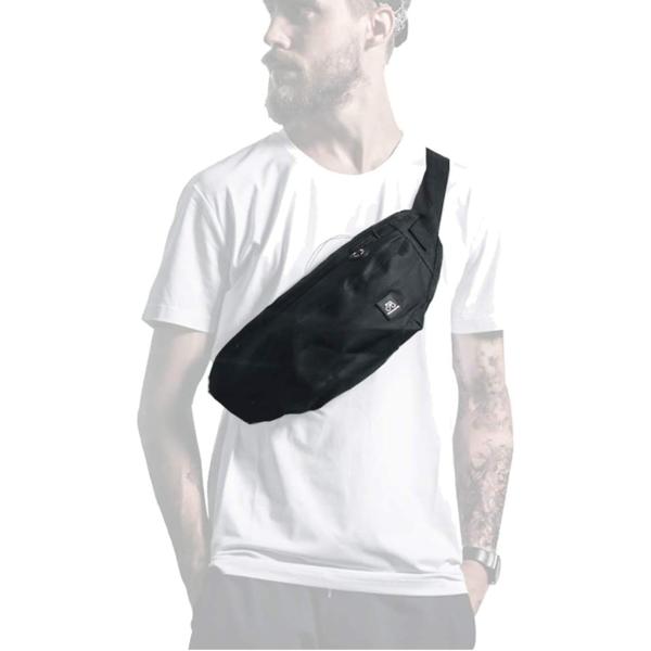 Fanny Packs for Women &amp; Men Unisex Waist Bag Pack with Headphone Jack and Zipper Adjustable Strap Black Fanny Pack for Outdoors &amp; Gym (fanny pack).