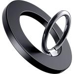 Magnetic Phone Ring Holder for MagSafe, CreaDream Magnetic Finger Phone Ring Grip Stand, Adjustable Kickstand, Compatible with iPhone 14 13 12, Pro, Pro Max, Plus, Mini, Black