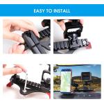 Sukemichi Universal Multifunctional Mobile Phone Holder + Camera Mount for Ford Bronco Accessories 2021 2022 2 Door & 4 Door, Aluminum Slide Rail, Flexible Angle
