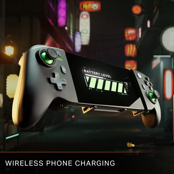 PowerA MOGA XP7-X Plus Bluetooth Controller for Mobile &amp; Cloud Gaming on Android/PC， Telescoping Gamepad， Mobile Gaming Controller