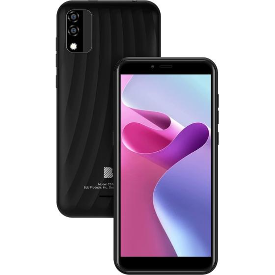 BLU C5 Max | 2022 | Long Lasting Battery | Unlocked | 5.7” HD+ Display | 16GB | 5MP Camera | US Warranty (Black)