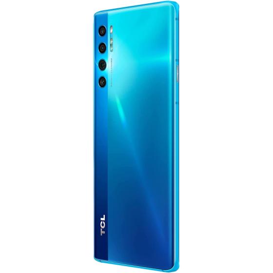 TCL 20 Pro 5G Unlocked Smartphone with 6.67” AMOLED FHD+ Display， 48MP OIS Quad Camera， 6GB+256GB， 4500mAh Battery， US 5G Verizon Cellphone， Marine Blue (Does not Support AT&amp;T 5G)