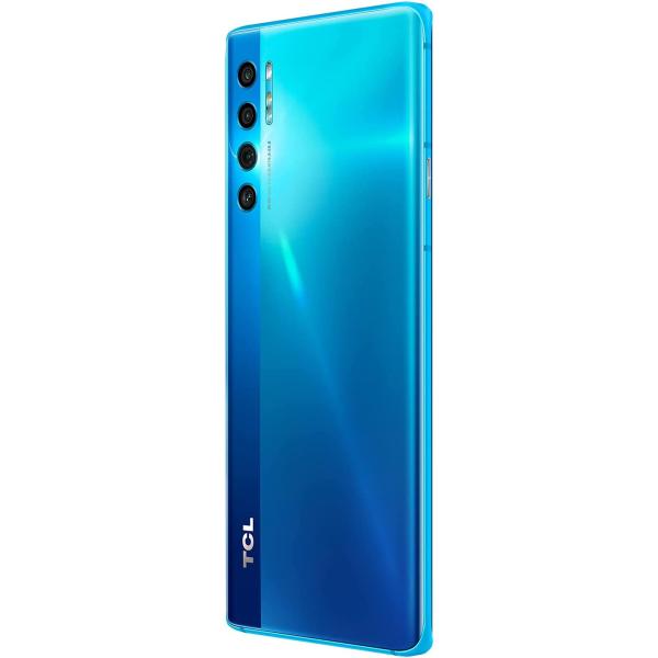 TCL 20 Pro 5G Unlocked Smartphone with 6.67” AMOLED FHD+ Display， 48MP OIS Quad Camera， 6GB+256GB， 4500mAh Battery， US 5G Verizon Cellphone， Marine Blue (Does not Support AT&amp;T 5G)