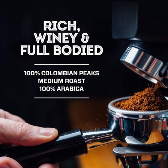 Eight O'Clock Coffee Whole Bean Coffee， The Original Decaf， 21 Oz