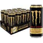 Monster Energy Java Monster Mean Bean, Coffee + Energy Drink, 15 Fl Oz (Pack of 12)