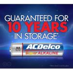 ACDelco 48-Count AA Batteries， Maximum Power Super Alkaline Battery， 10-Year Shelf Life， Recloseable Packaging