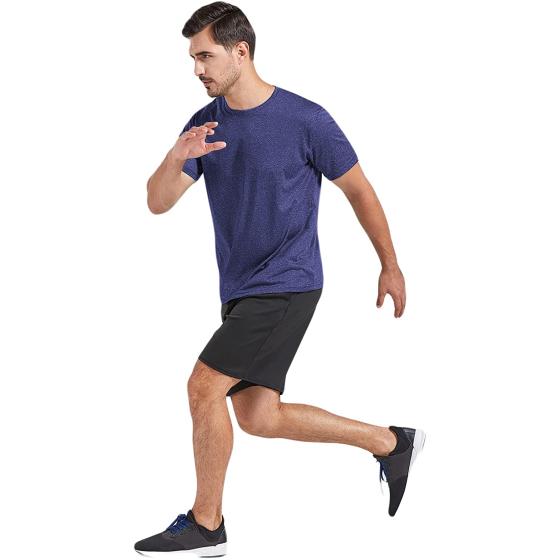5 Pack Men's Dry Fit T Shirts, Athletic Running Gym Workout Short Sleeve Tee Shirts for Men