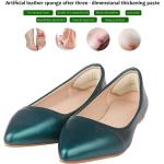 Heel Grips Liner Cushions Inserts for Loose Shoes, Heel Pads Snugs for Shoe Too Big Men Women, Filler Improved Shoe Fit and Comfort, Prevent Heel Slip and Blister (4 Pairs) (Pale Apricot+Black)