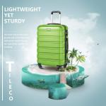 Coolife Luggage 3 Piece Set Suitcase Spinner Hardshell Lightweight TSA Lock 4 Piece Set