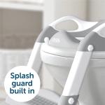 Potty Training Ladder - Soft Cushioned Seat, Adjustable Height, Collapsible, Non-Slip with Splash Guard - Ready Step Go! - Jool Baby