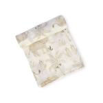 Crane Baby Soft Muslin Swaddle Blanket, Soft Swaddle Wrap for Boys and Girls, Safari Animal, 47" x 47"