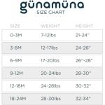 GUNAMUNA Wearable Premium Duvet Sack Walker, Luxury Duvet 2.6 TOG, Unisex Baby Sleep Bag with Feet, Easy Potty Diaper-Zipper, Heather Grey, 18 to 24 Months