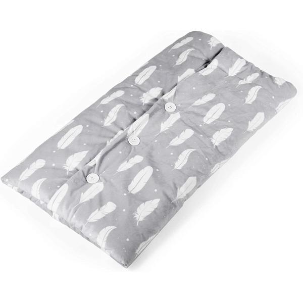 Snuggle Baby Swaddle Blanket for Boy or Girl - Premium Plush Newborn Swaddle Sleep Sack - Soft Fleece Baby Sleeping Bag - Stroller Infant Swaddle Wrap - Boho Feathers
