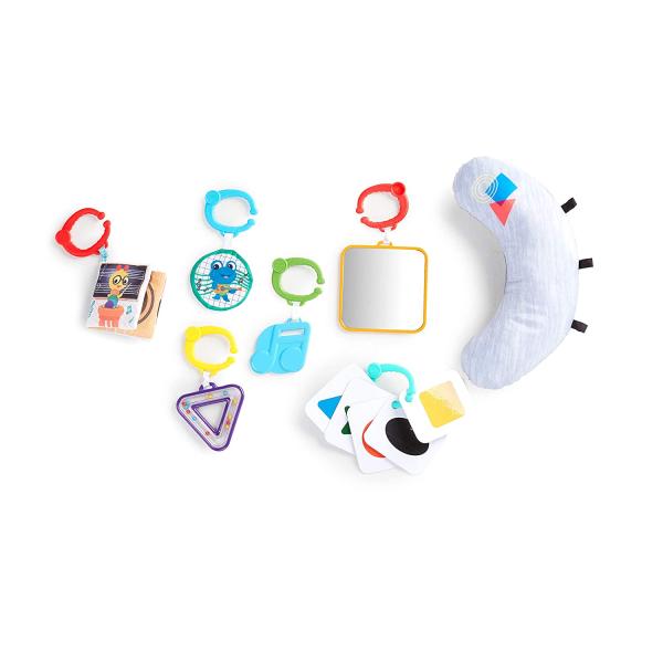 Baby Einstein 4-in-1 Kickin' Tunes Music and Language Play Gym and Piano Tummy Time Activity Mat