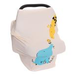 PPOGOO Nursing Cover for Breastfeeding Super Soft Multi Use for Baby Car Seat Covers Canopy Shopping Cart Cover Scarf Light Blanket Stroller Cover