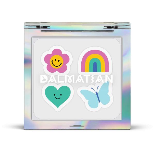 Dalmatian Hydrocolloid Acne Pimple Patches for Zits and Blemishes - Cutie Spot Stickers, Vegan and Cruelty-Free (32 Count).